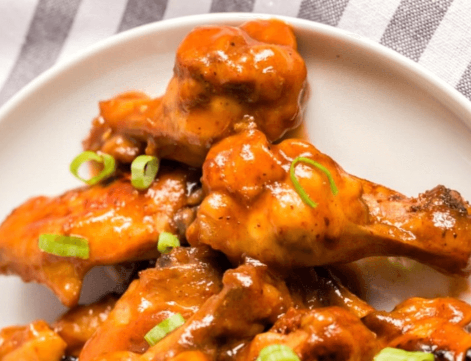 Honey BBQ Slow Cooker Wings