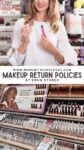 Makeup Return Policies at Drug Stores