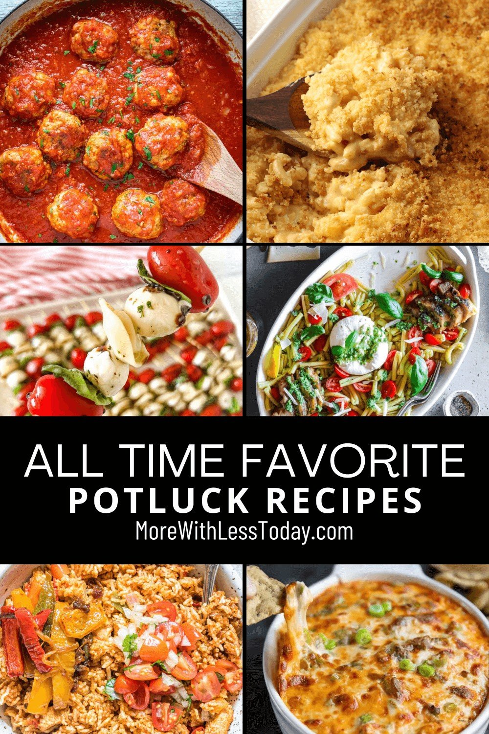 Pin - All Time Favorite Potluck Recipes
