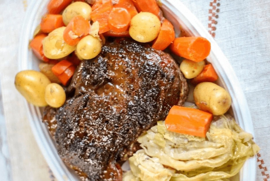 Corned Beef and Cabbage in the Ninja Foodi
