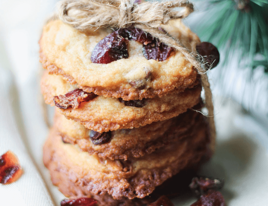 Cranberry Almond Cookies