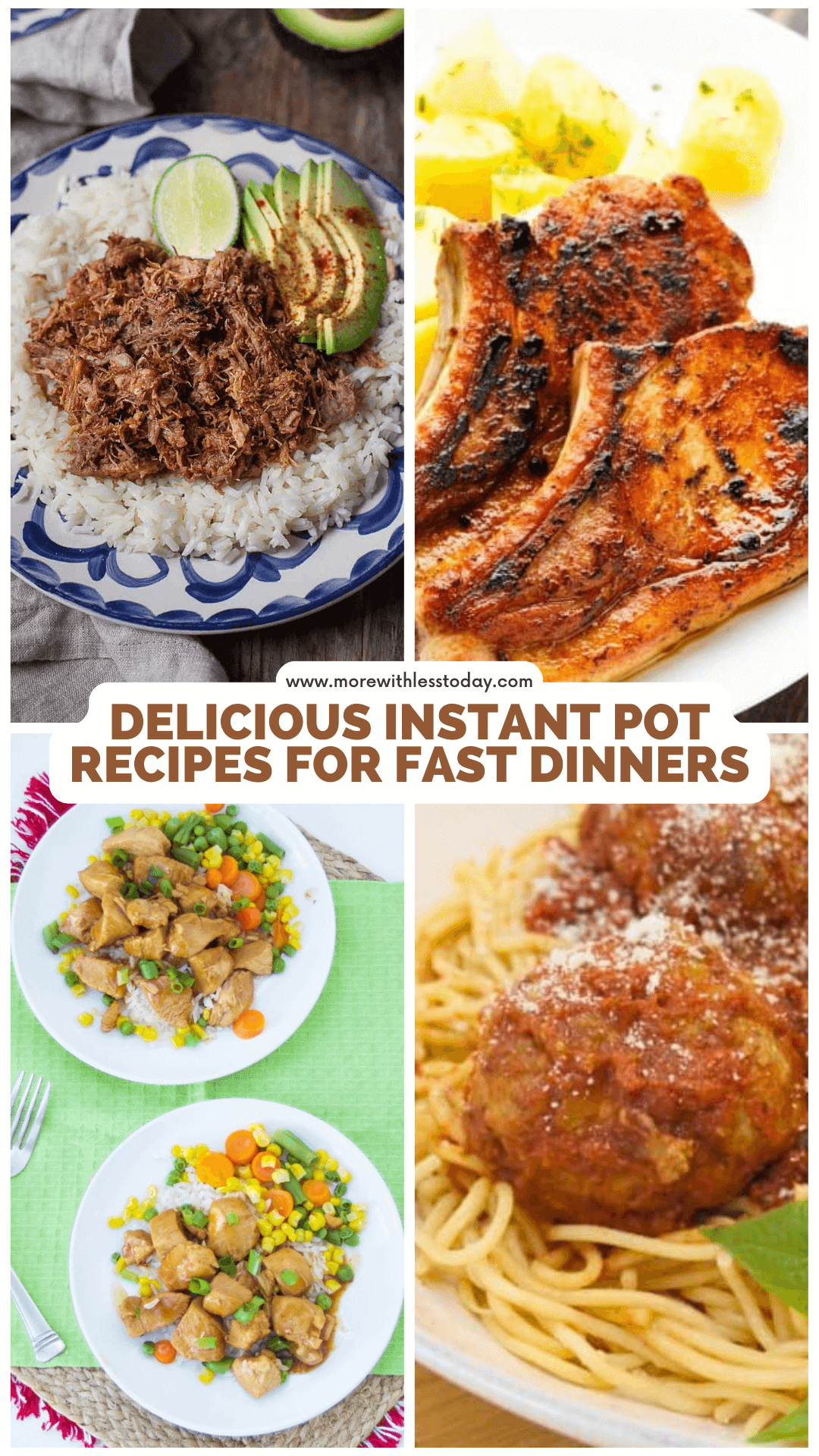 Delicious Instant Pot Recipes for Fast Dinners - PIN
