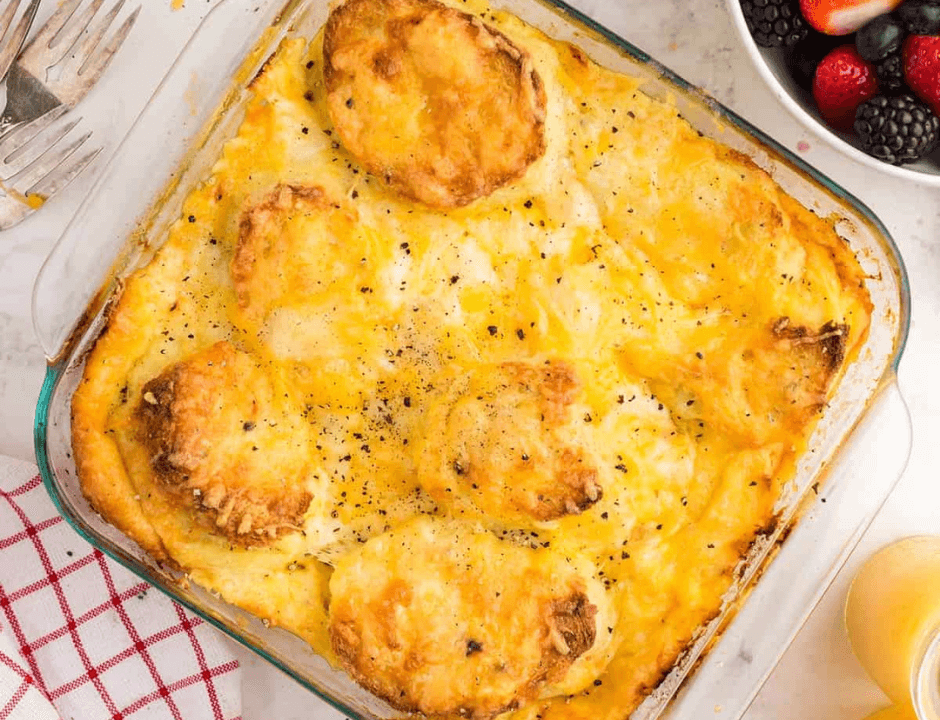 Easy Cheese Strata - 16 Easy Brunch Recipes