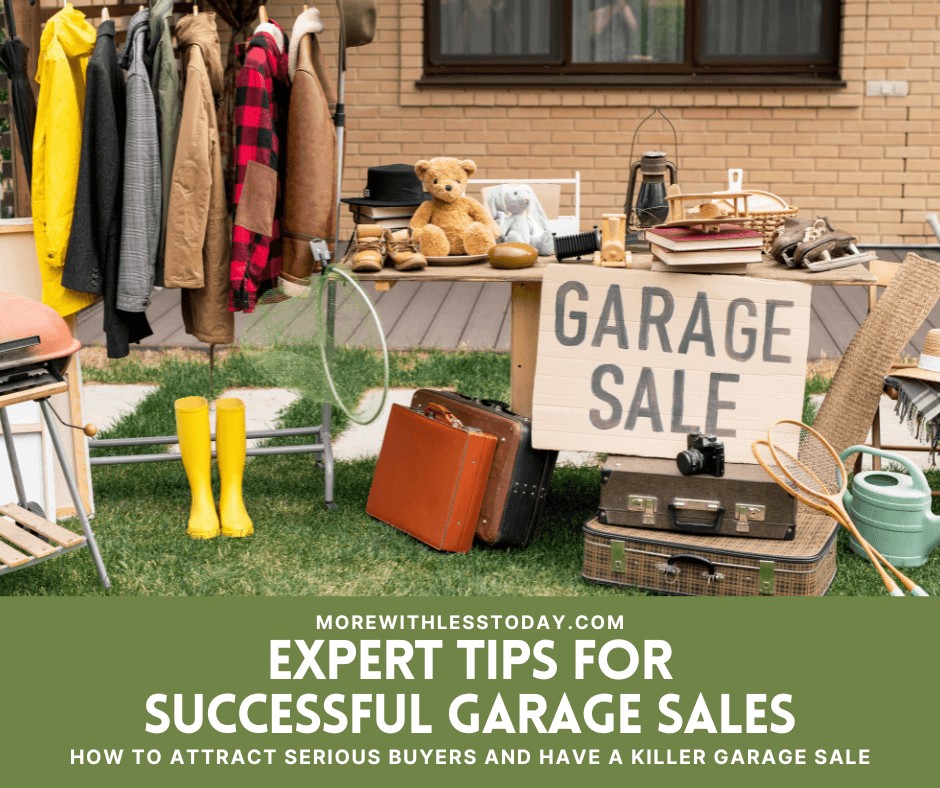 How to Attract Serious Buyers and Have a Killer Garage Sale