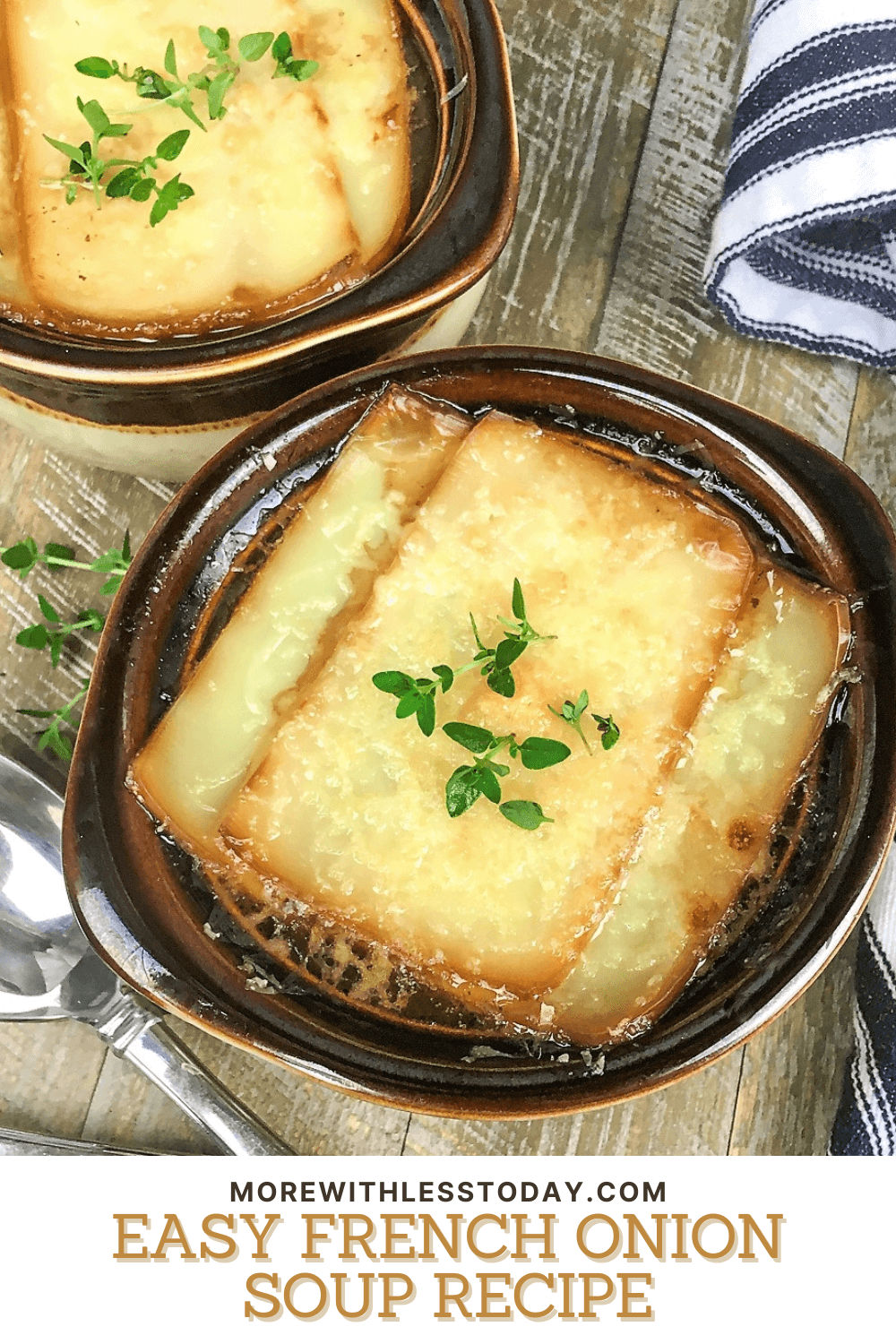 French Onion Soup Recipe - PIN