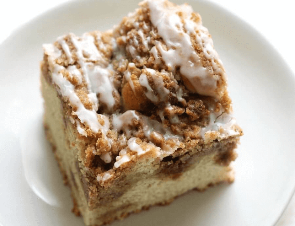 Gluten Free Cinnamon Streusel Coffee Cake