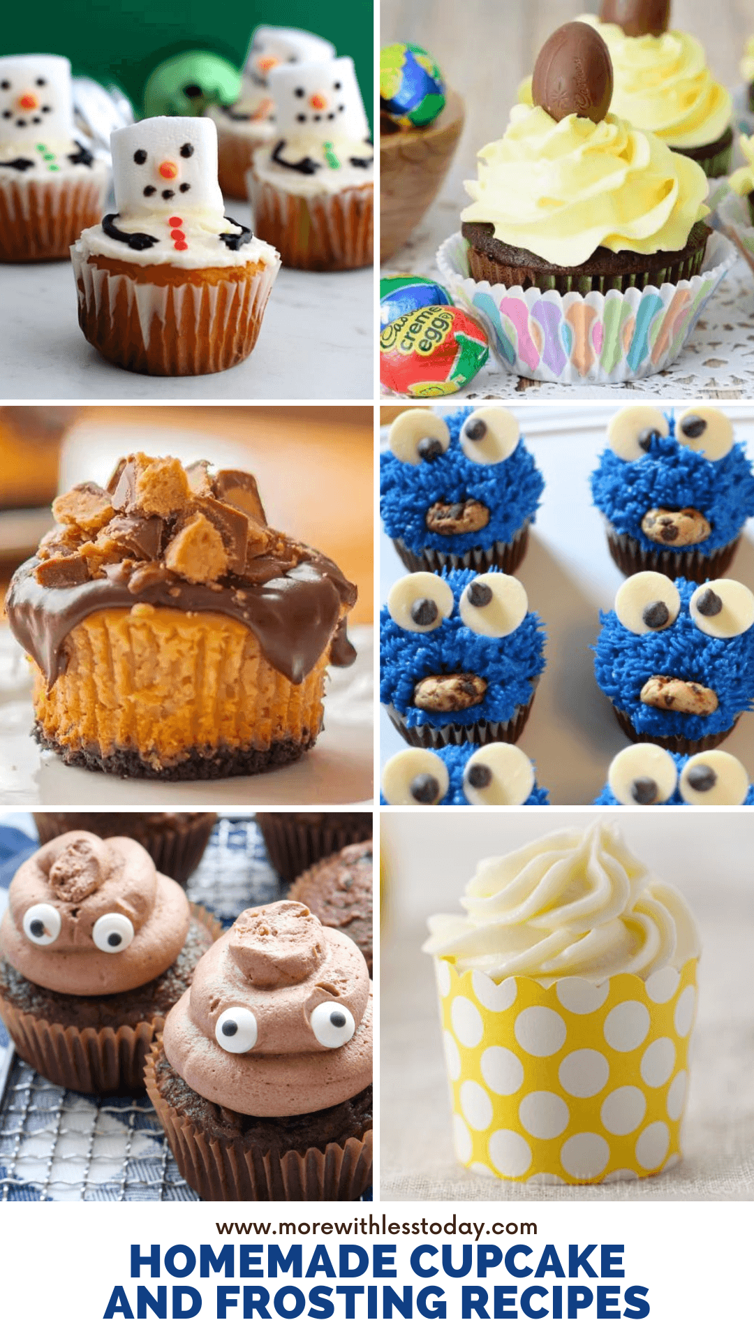 Homemade Cupcake and Frosting Recipes That Everyone Will Love - PIN