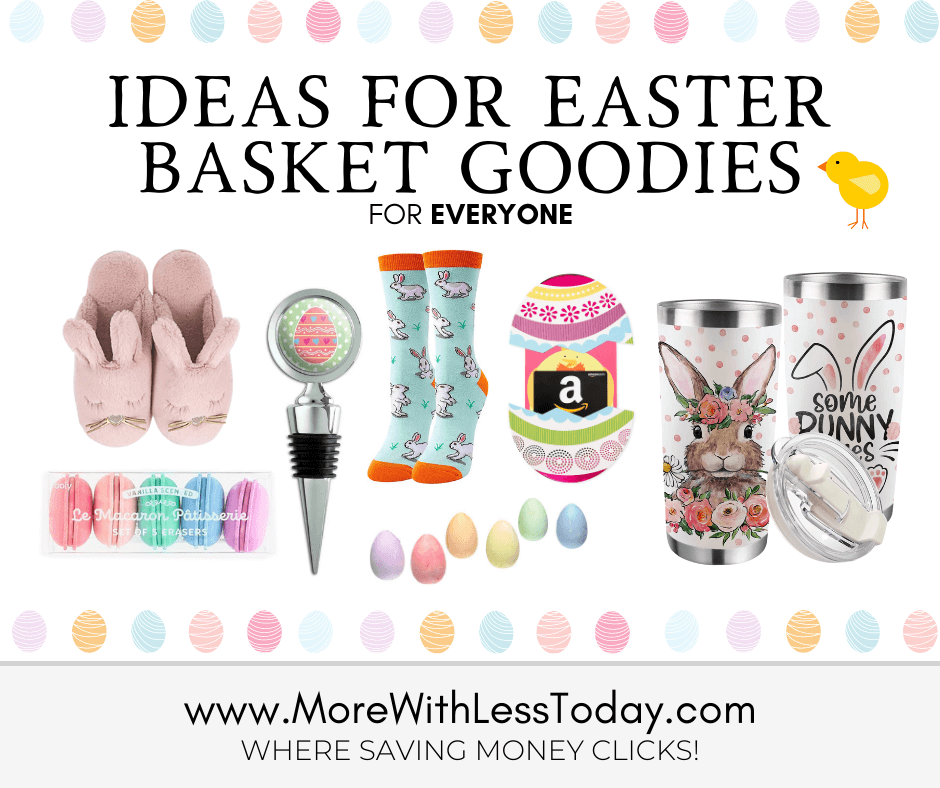 Ideas for Easter Basket Goodies - FB