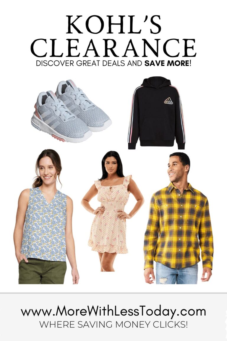 Kohl's Clearance How to Get the Best Deals at Kohl's