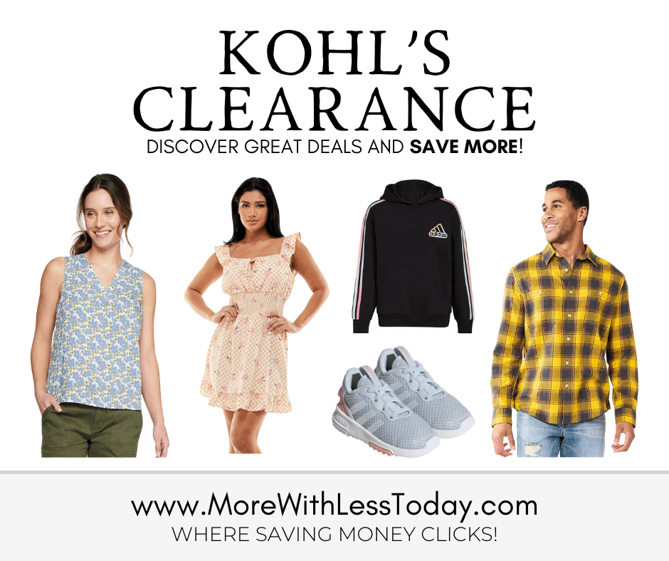 Kohl's Clearance How to Get the Best Deals at Kohl's
