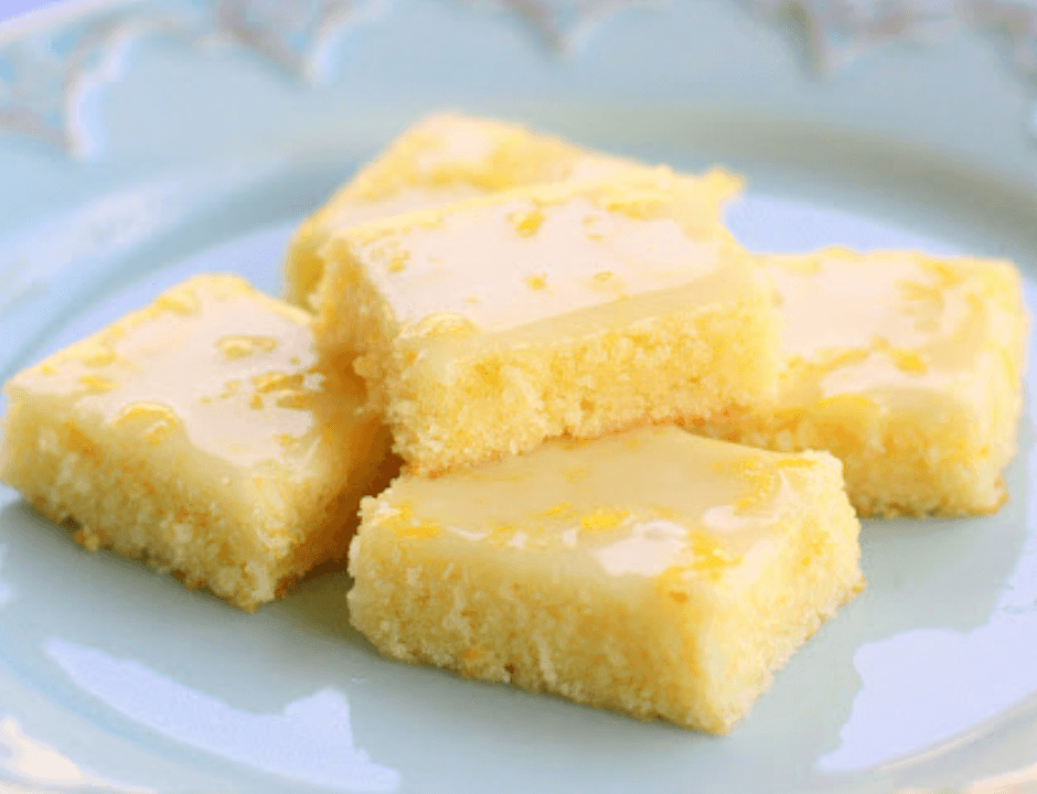 Lemon Brownies - 15 Best Homemade Brownies