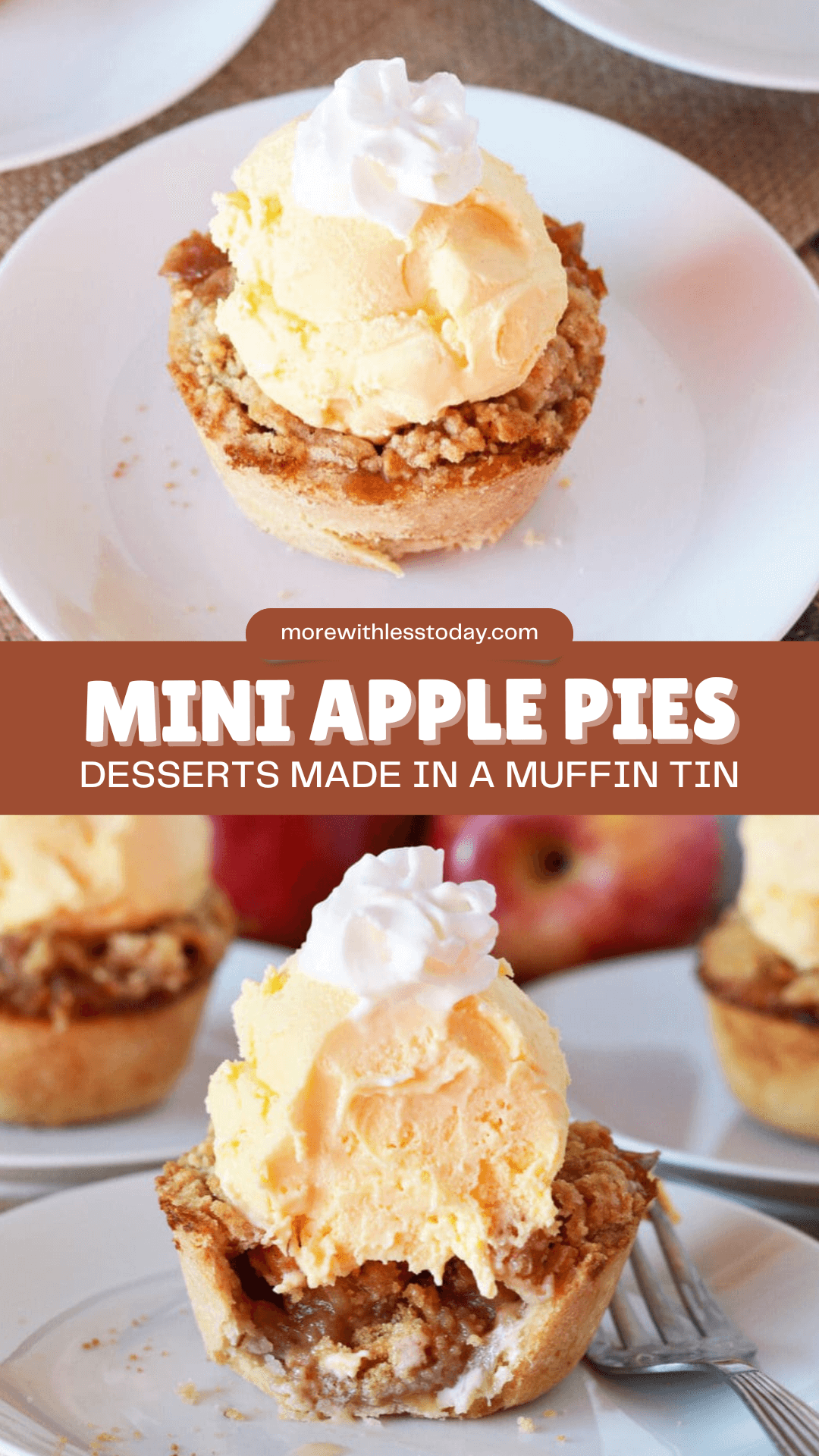 Mini Apple Pies - PIN