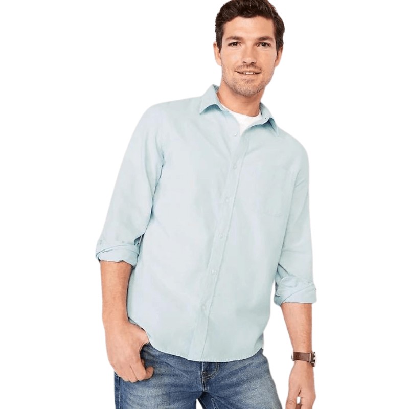 Non-Stretch Everyday Oxford Shirt - Old Navy Clearance