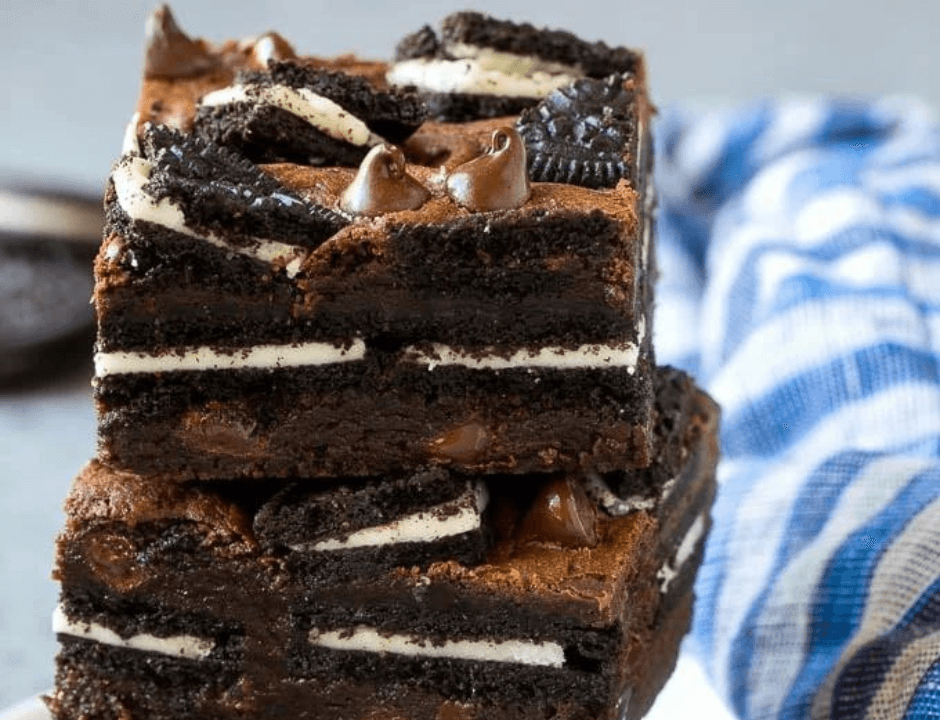 Oreo Brownies - 15 Best Homemade Brownies