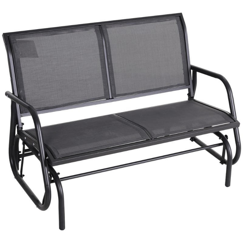 Outdoor Double Rocking Bench from eBay clearance