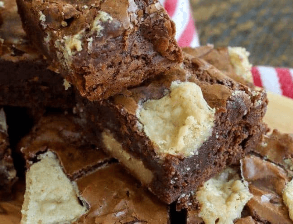 Peanut Butter Fudge Brownies