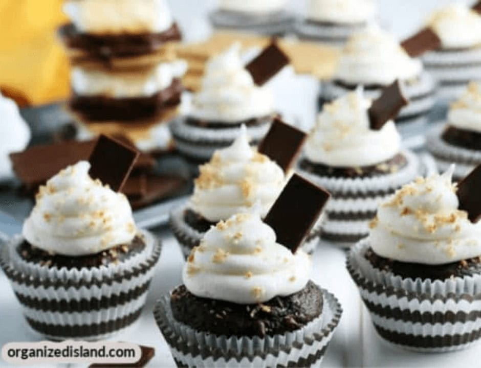 Smores Cupcakes - Homemade Cupcake and Frosting Recipes