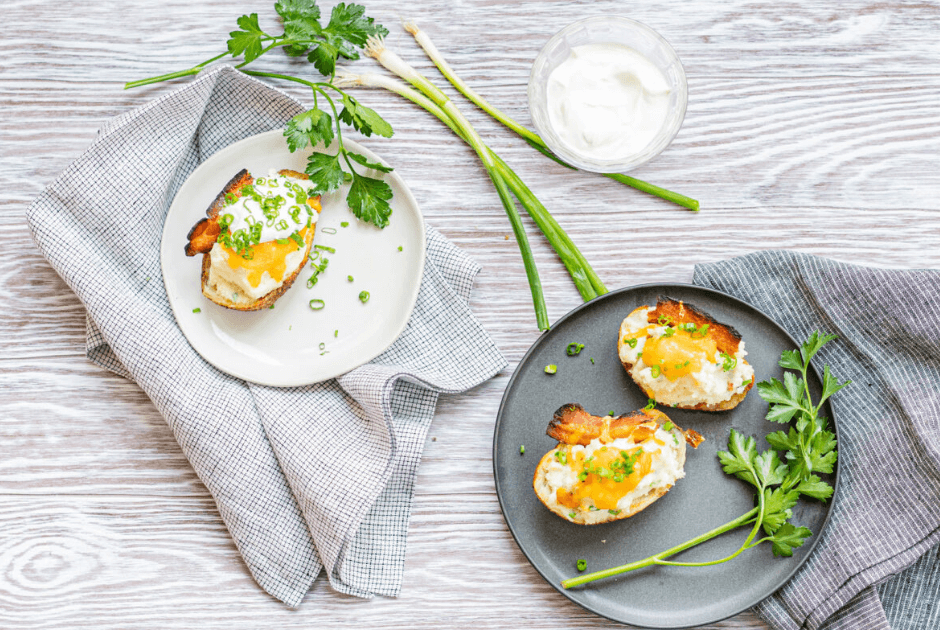 Stuffed Potato Skins - New Easter Side Dishes to Try