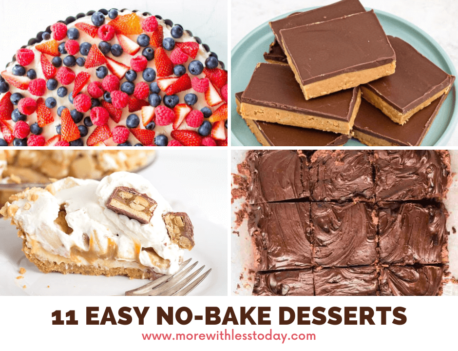 11 Easy No-Bake Desserts