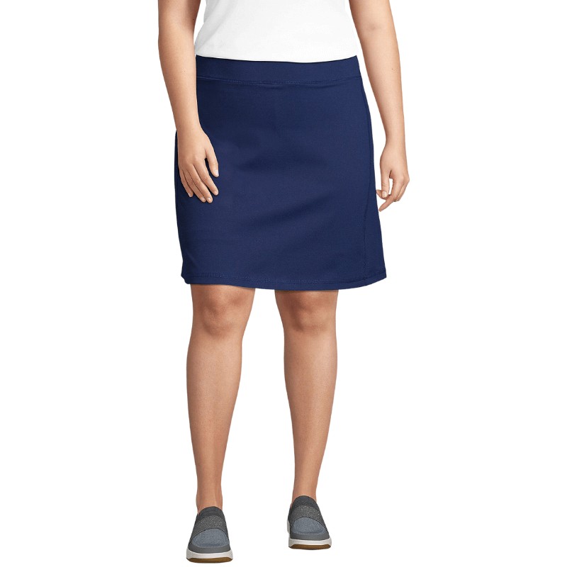 Active Knit Skort - Land's End - Stores with Plus Size Options for Women