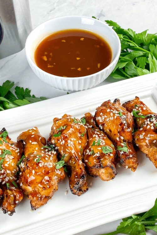 Make These Easy Air Fryer Chicken Teriyaki Wings