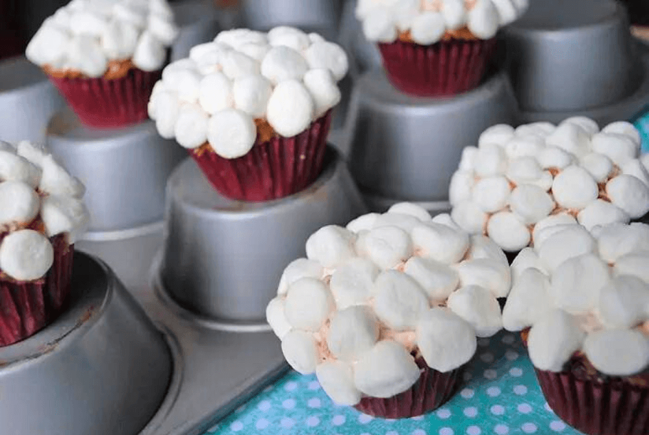 Bunny Tail Cupcake Bites