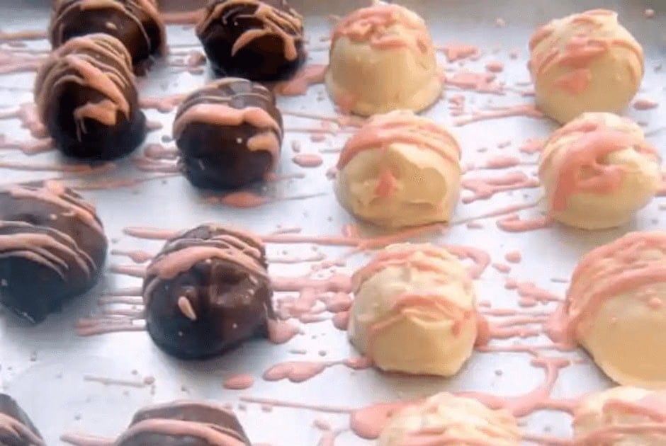 Cake Batter Truffles - Easter Desserts