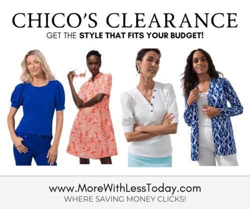 Chico's Clearance Sale for Extreme Bargain Shoppers!