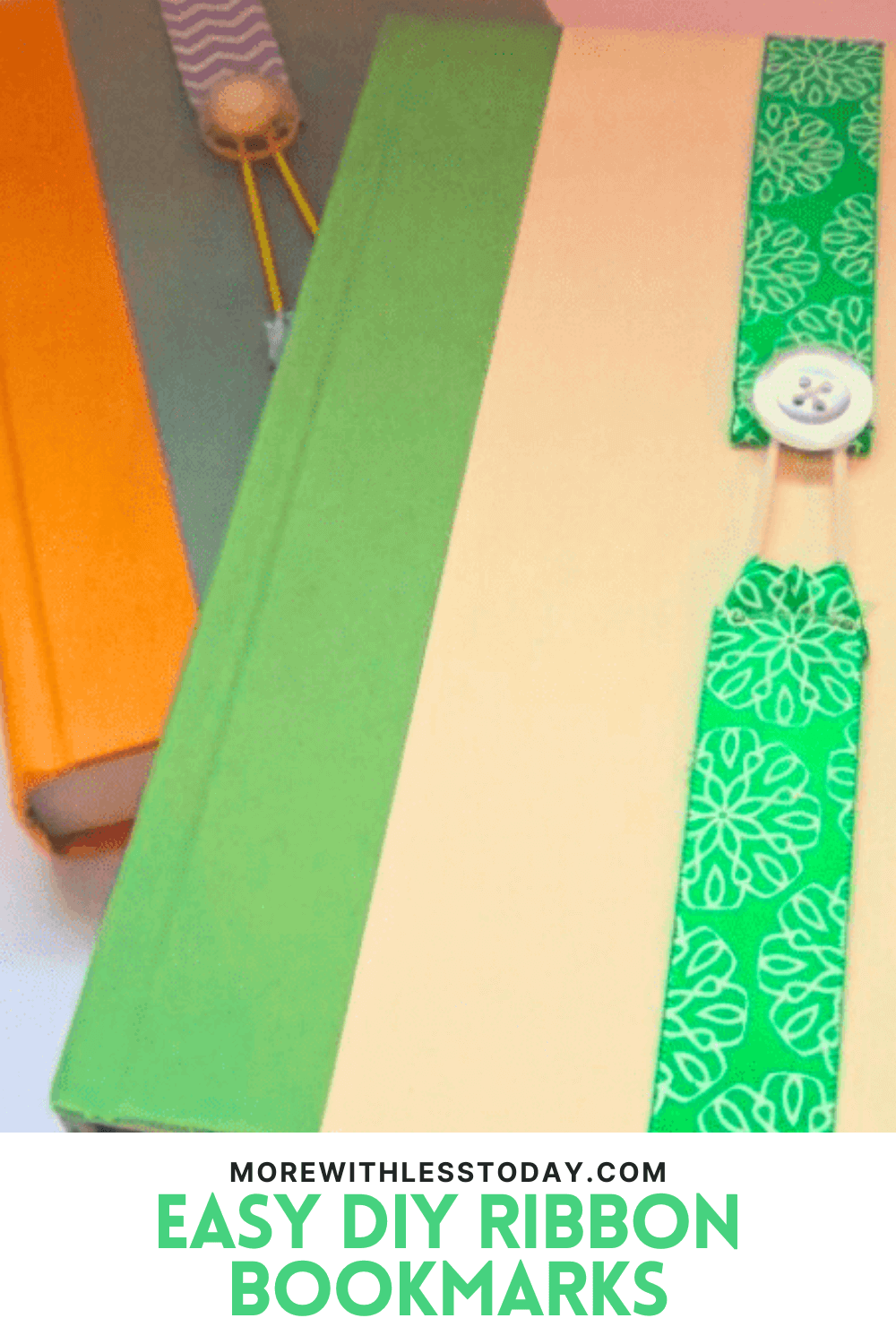 DIY Ribbon Bookmarks - PIN