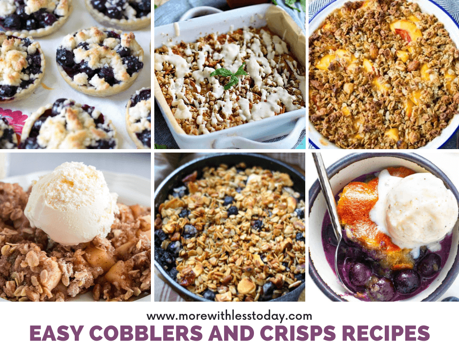 Easy Cobblers and Crisps Recipes