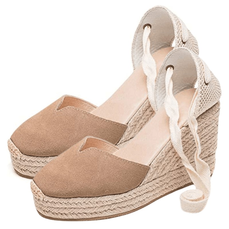 Espadrille Wedge Sandals - for Mother's Day Outfit