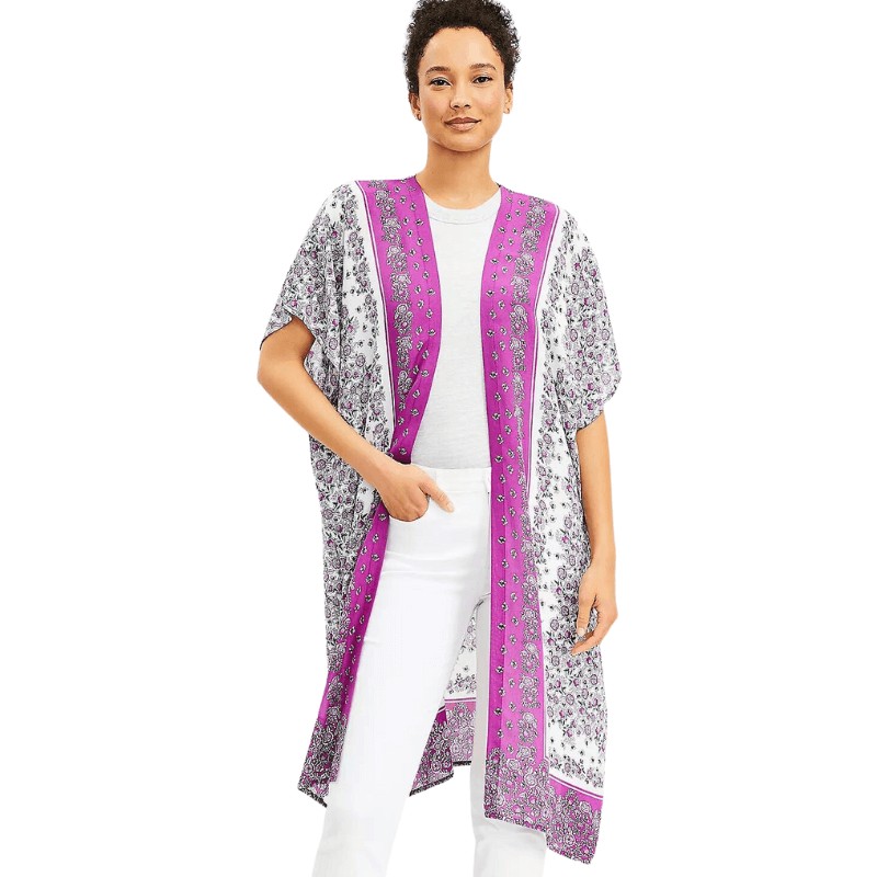Floral Long Wrap