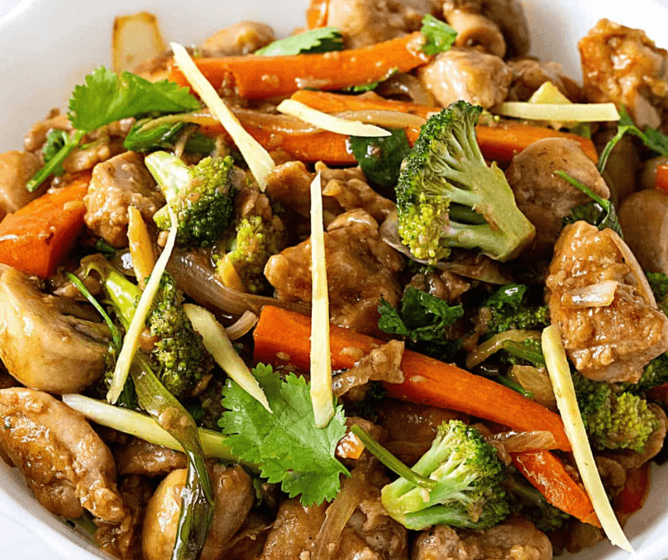 Ginger Chicken Stir-Fry