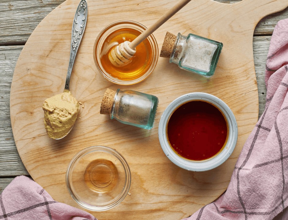 Honey-Dijon Salad Vinaigrette ingredients