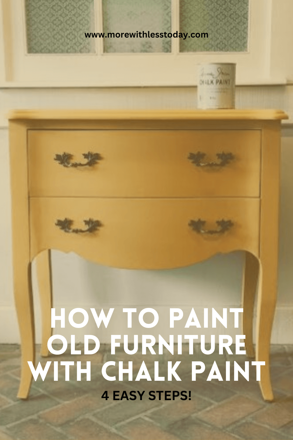 How to Paint Old Furniture with Chalk Paint - PIN