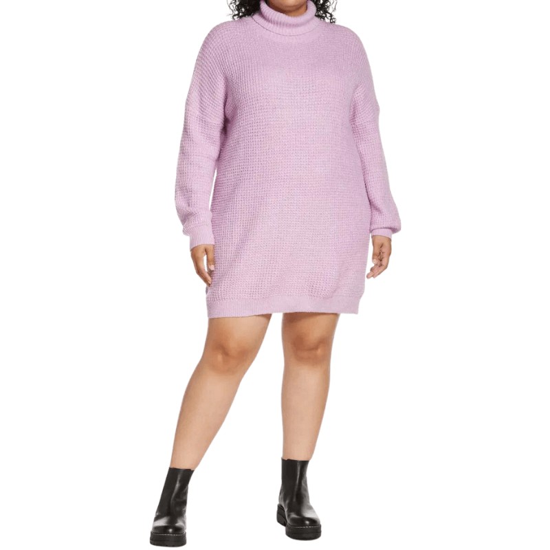 Mock Neck Sweater Dress - Nordstrom - Stores with Plus Size Options for Women