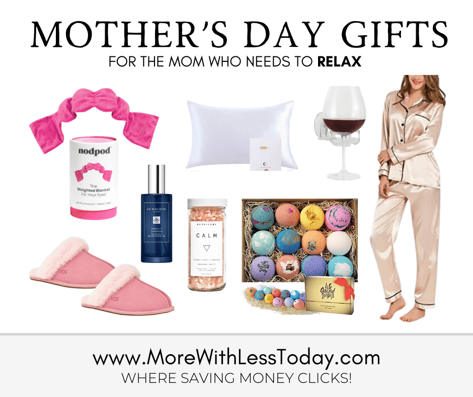 Mother's Day Gifts for the Mom Who Needs To Relax