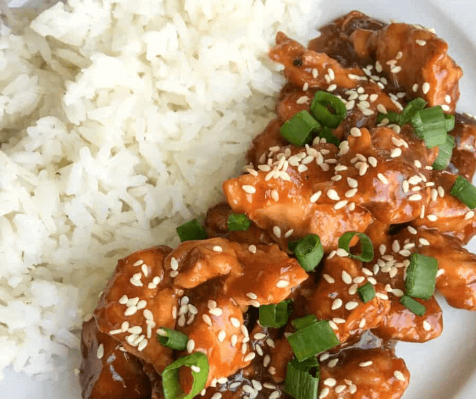 Pressure Cooker Honey Sesame Chicken