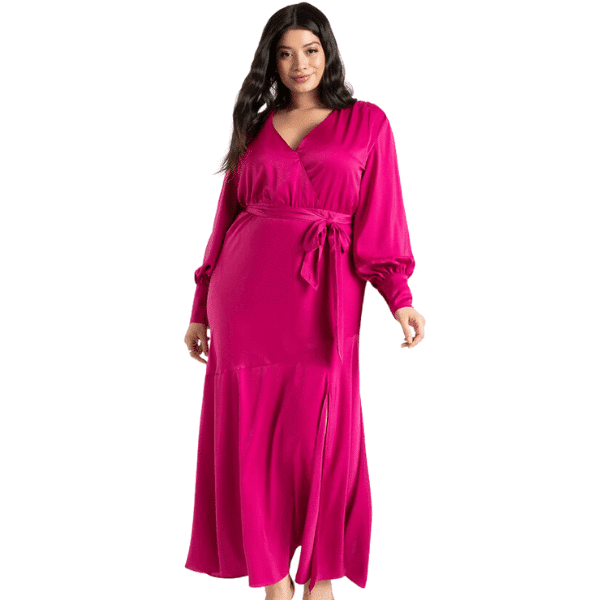 Satin Maxi Dress from Favorite Stores with Plus Size Options for Women