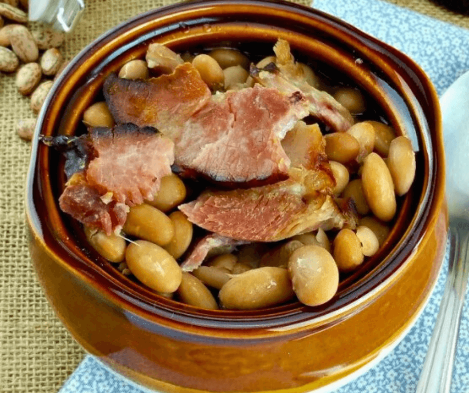 Southern Style Ham and Beans - Favorite Leftover Ham Recipes
