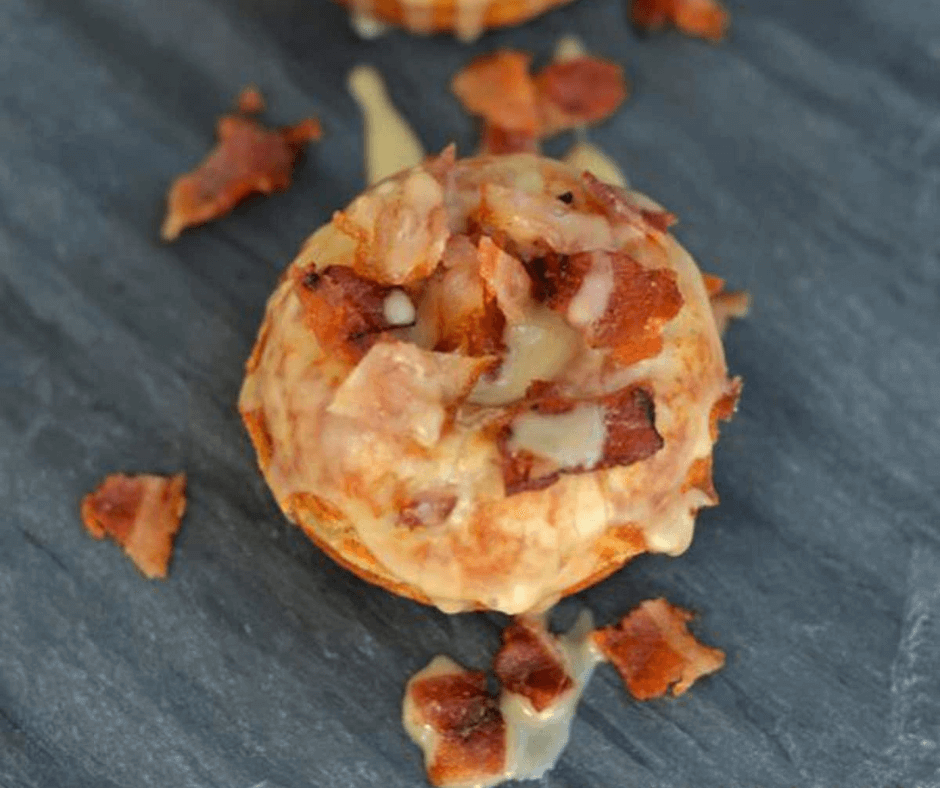 The Best Gluten Free Maple Donuts with Bacon