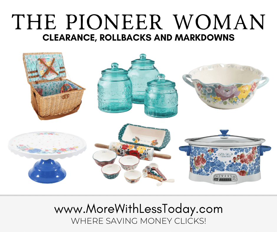 The Pioneer Woman Clearance