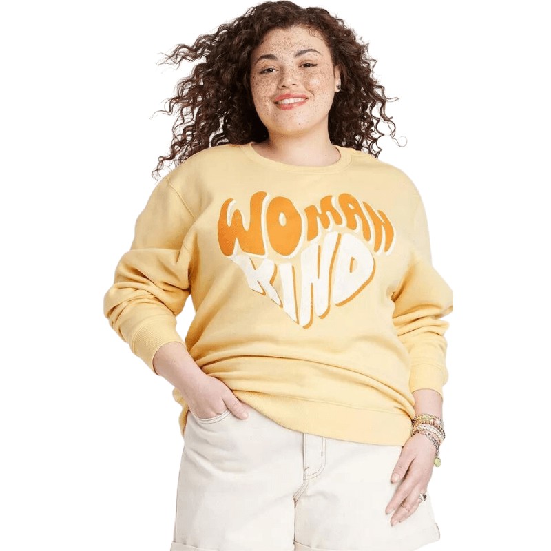 Woman Kind Graphic Sweatshirt