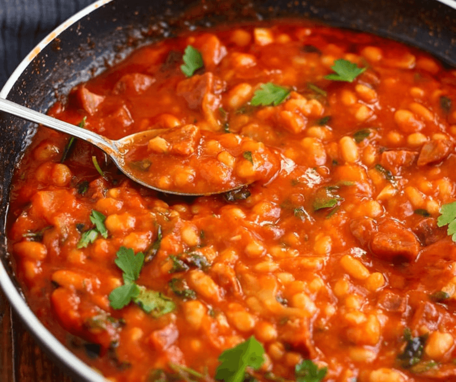 10 Minute Baked Bean Pasta Sauce - Easy Dinner Ideas You Can Make Fast for $10 or Less