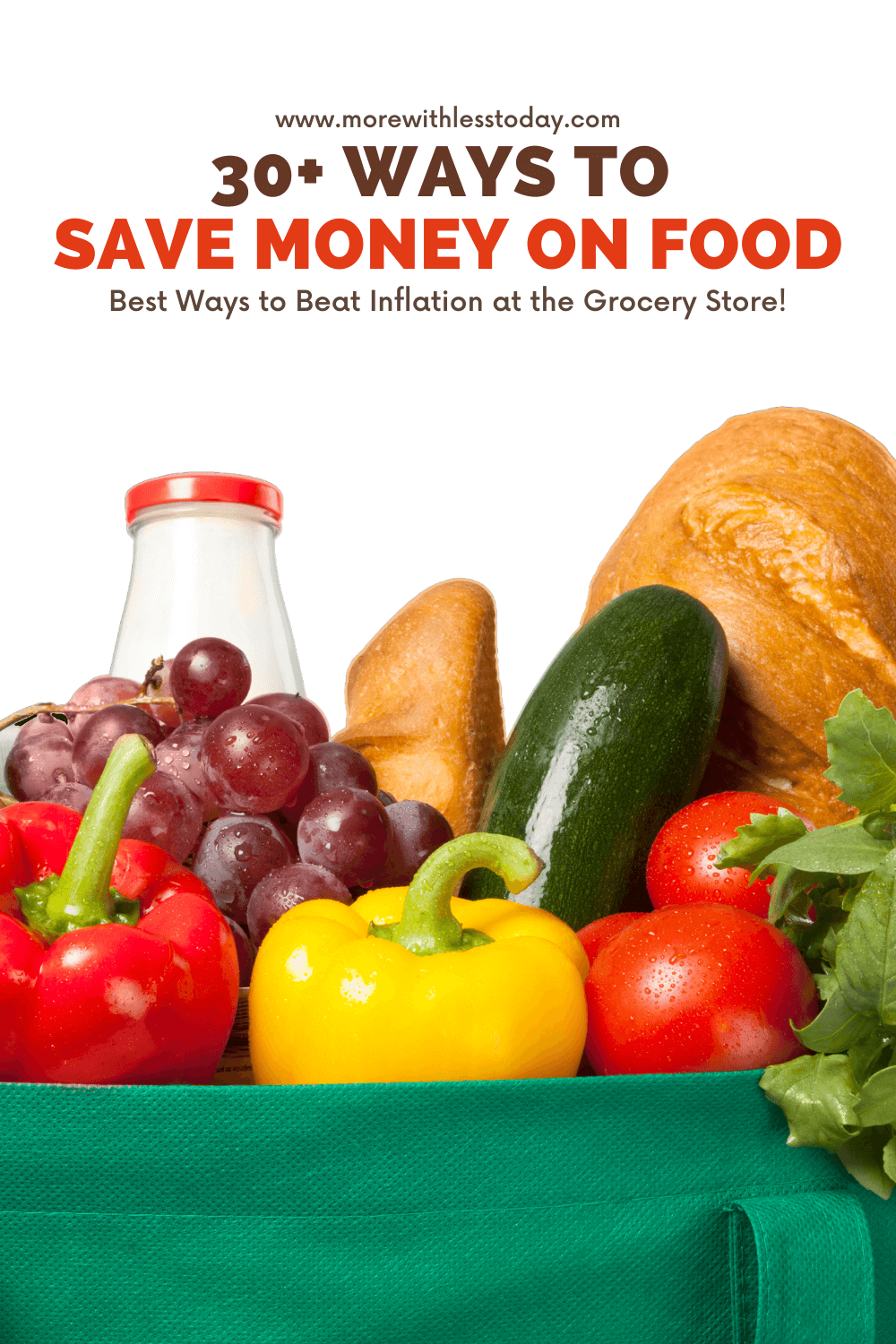 30+ Ways to Save Money on Food - PIN