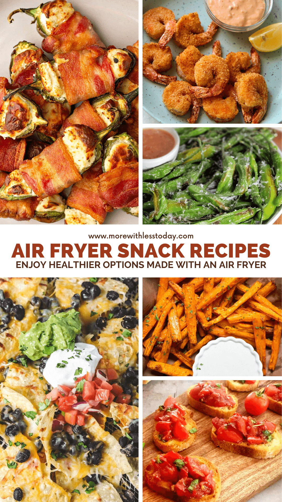 Air Fryer Snack Recipes - PIN