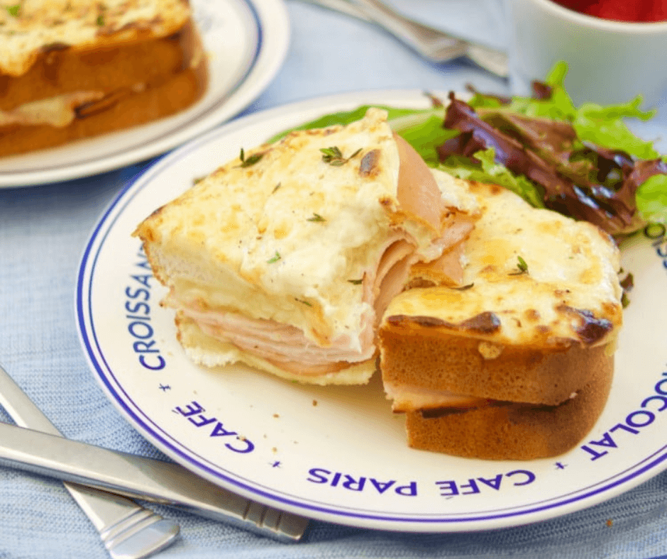 Easy Croque Monsieur Sandwiches - Breakfast in Bed Recipe Ideas