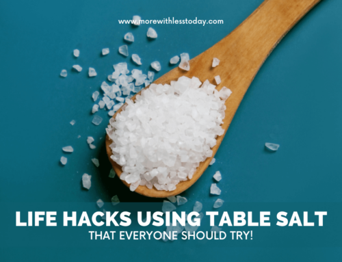 Genius Life Hacks Using Table Salt