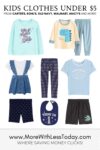 Kids' Clothes Under $5 - PIN