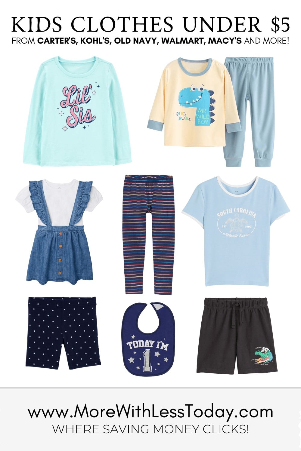 Kids’ Clothes Under 5! Where to Find Cheap Kids Clothing